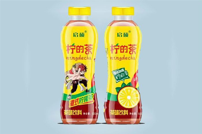 檸檬茶飲料